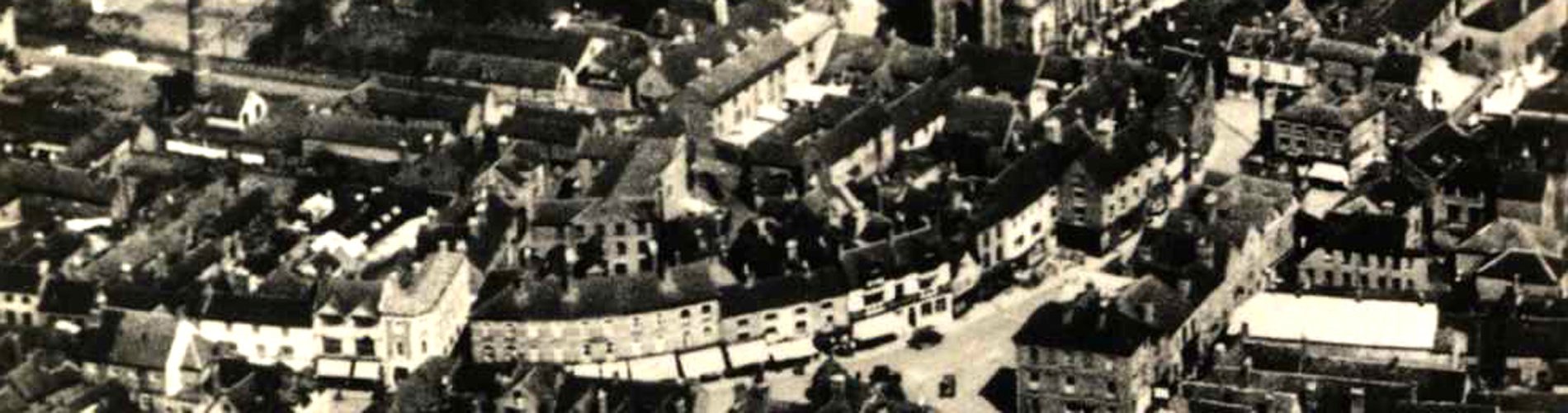 Aerial View of Town Centre 1928